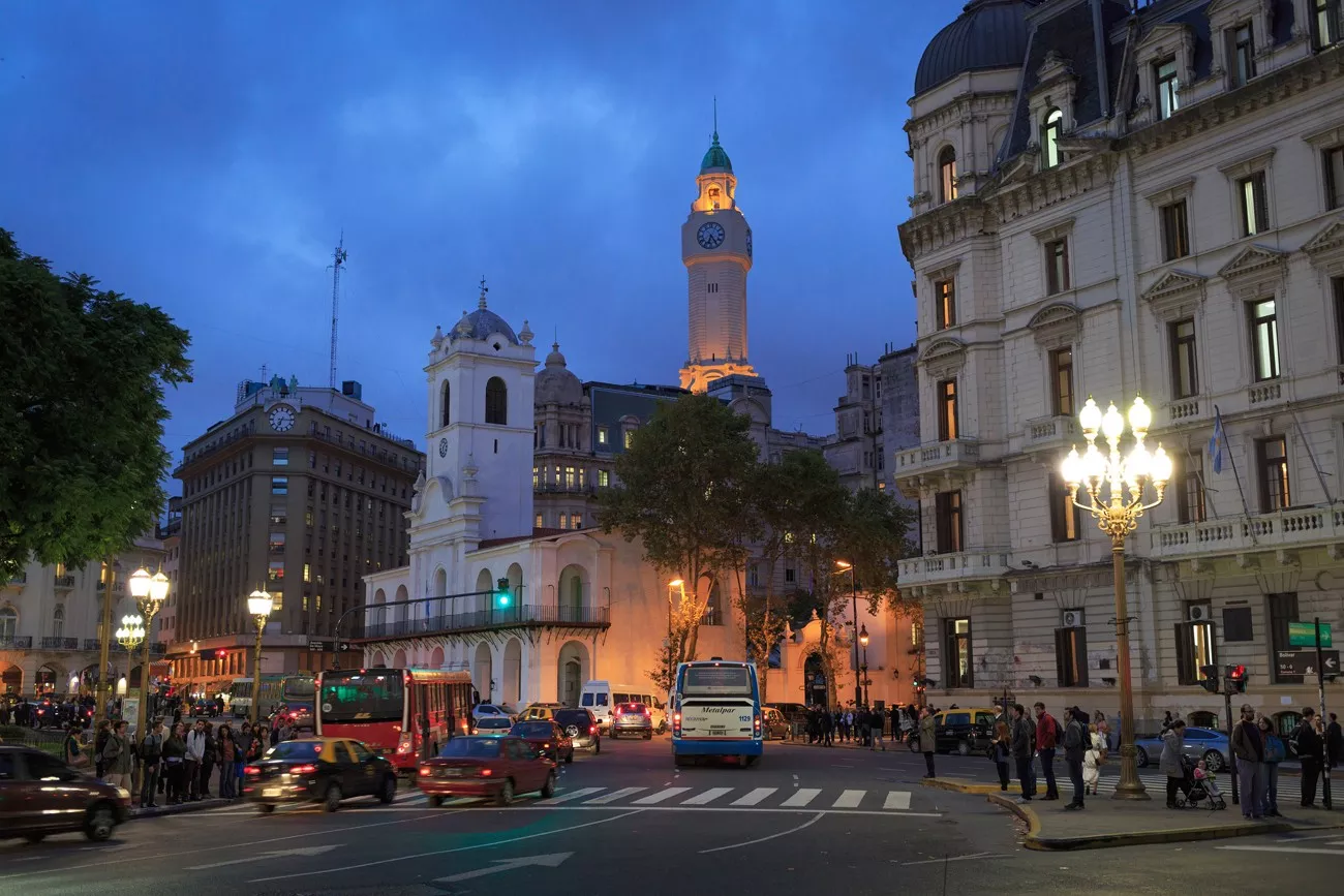 Praça de Maio em Buenos Aires