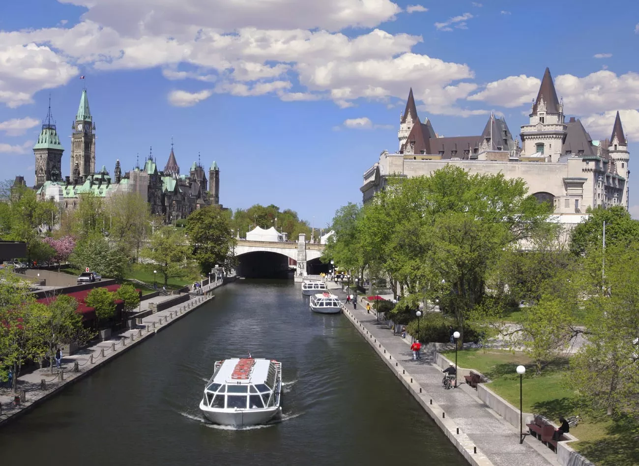 Rideau Canal em Ottawa