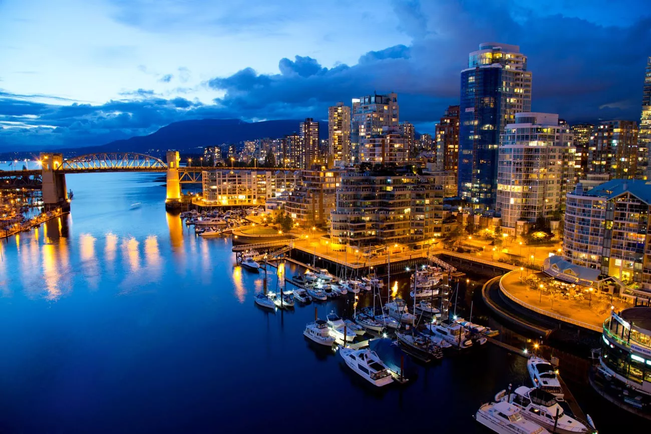 Vancouver de noite