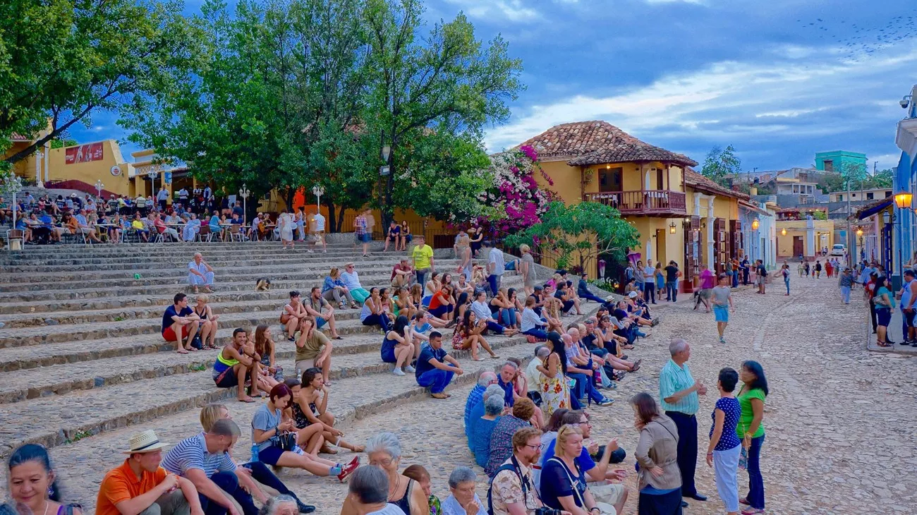 Praça em Trinidad