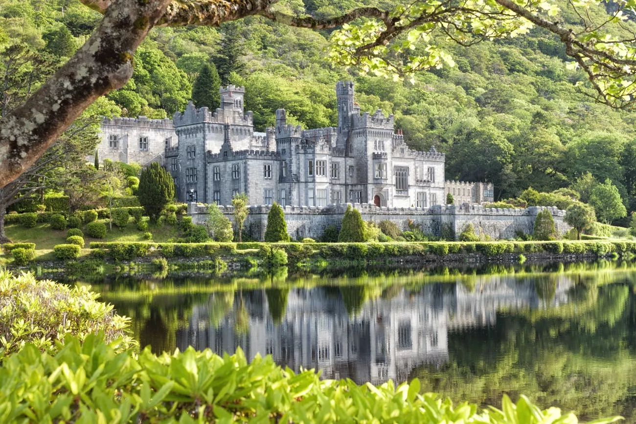 Abadia de Kylemore em Connemara, condado Galway, Irlanda
