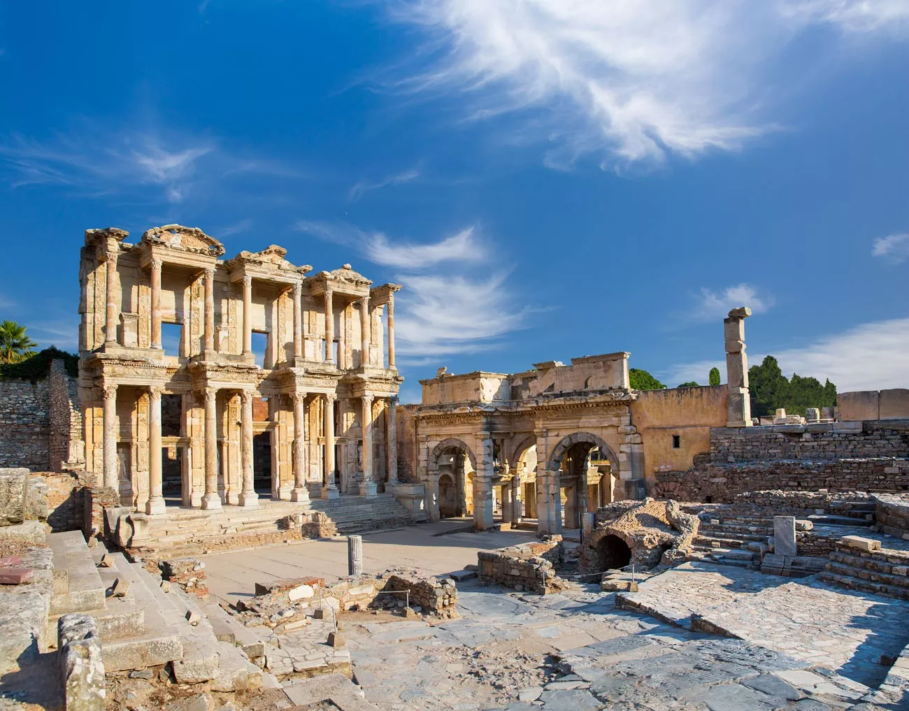 Biblioteca de Celsus em Éfeso, Turquia
