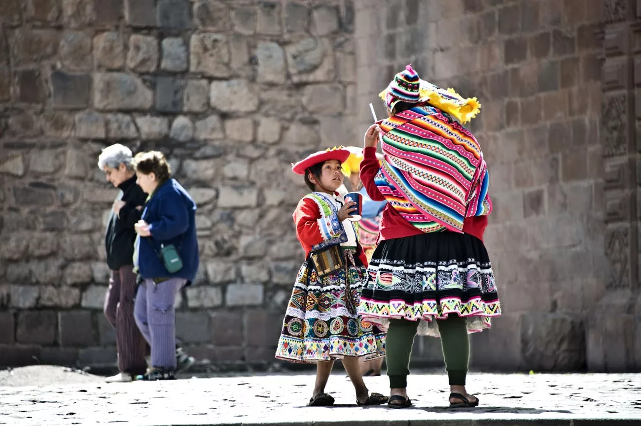 Indias Quechua em Cusco
