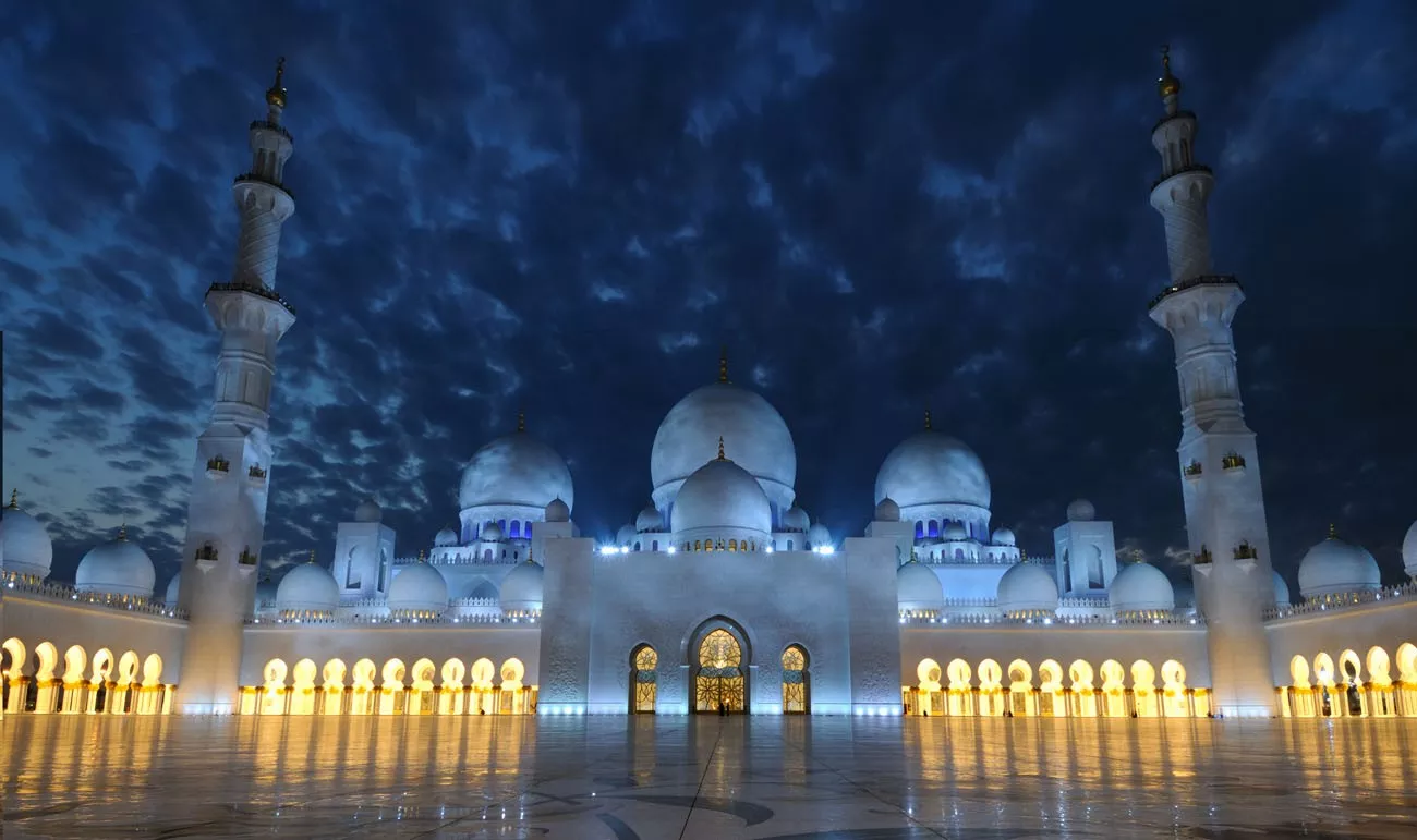 Mesquita Sheikh Zayed  Abu Dhabi, Emirados Árabes Unidos