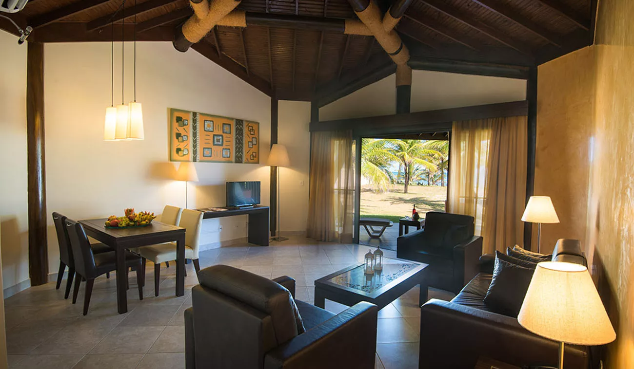 Quarto Chaletsala Vila Gale Mares