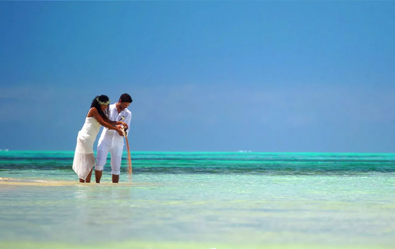 Casamento no Dinarobin Beachcomber