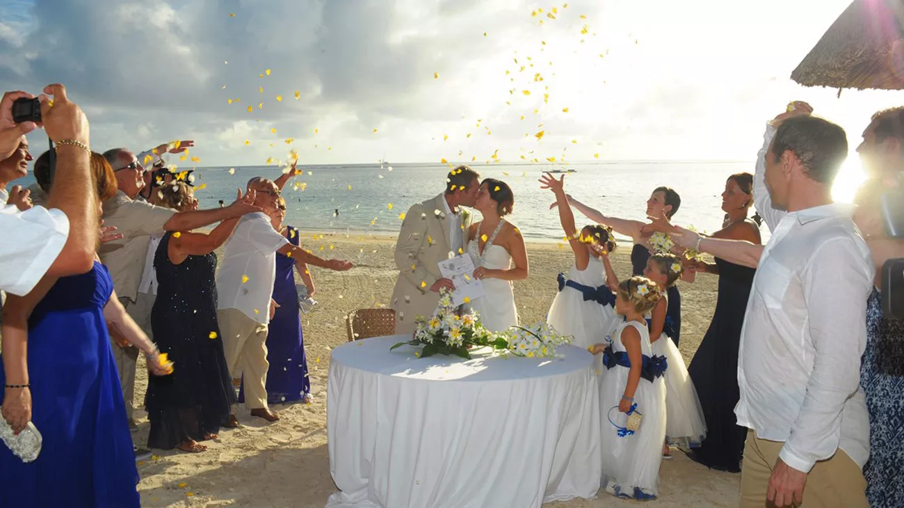 Casamento no Dinarobin Beachcomber
