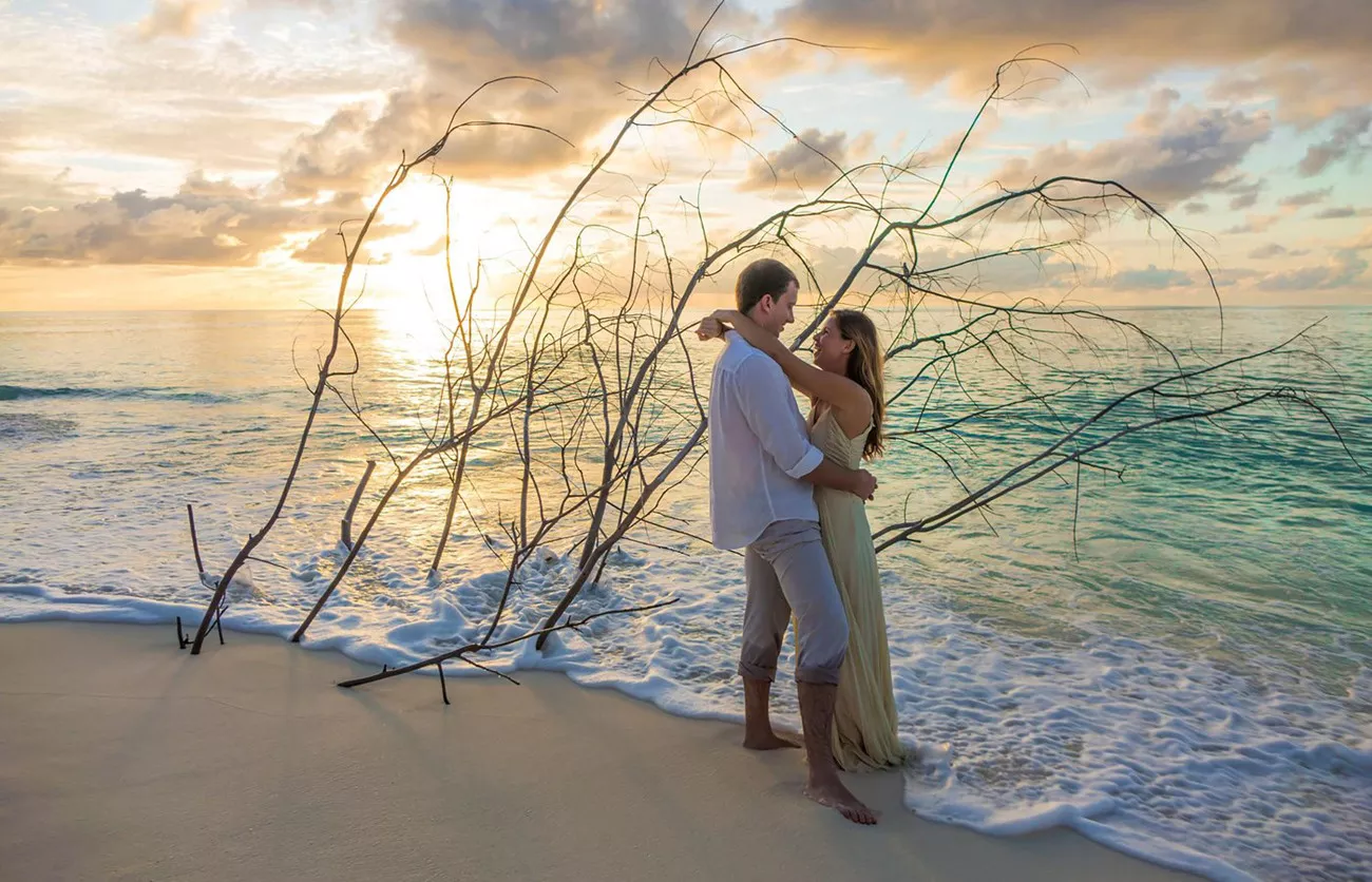 Casamento no Dinarobin Beachcomber
