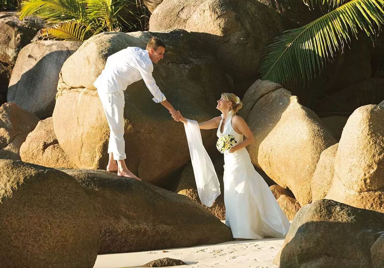 Elopement Wedding no Constance Lemuria Seychelles