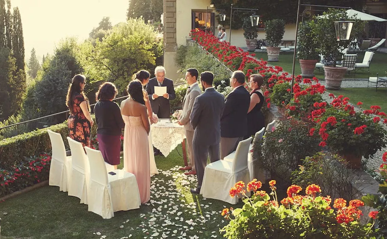 Casamento no Belmond Villa San Michele