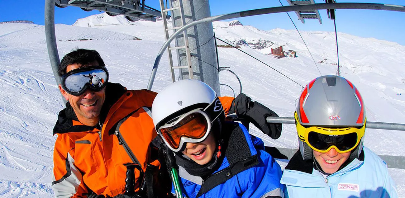 Aprender a esquiar em Valle Nevado