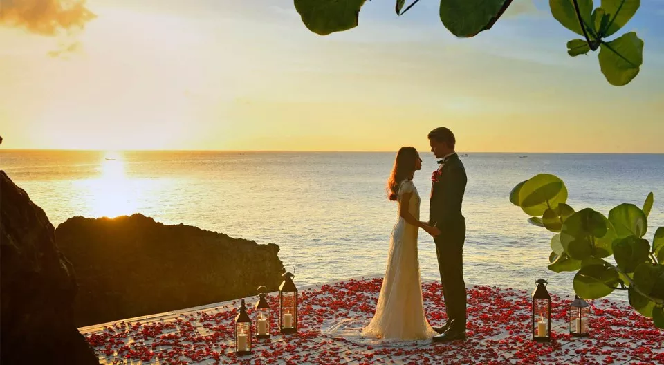 Elopement Wedding no AYANA Resort and Spa