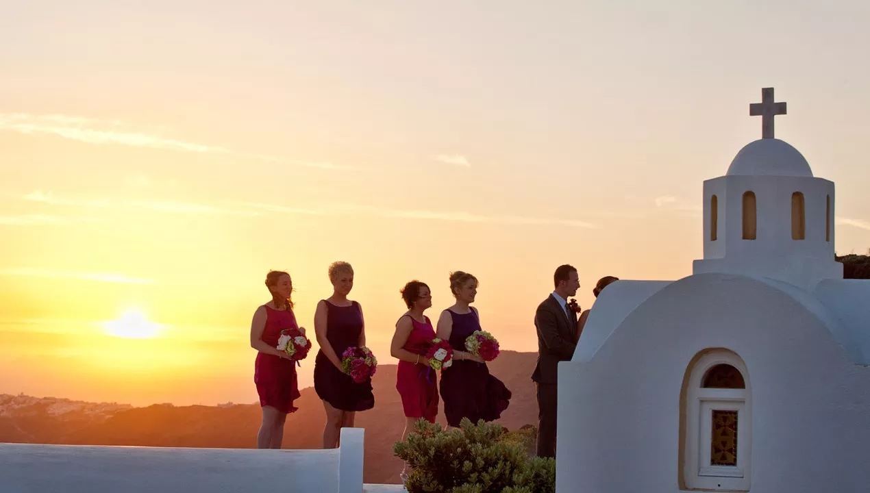 Casamento no The Santorini Princess Luxury Spa