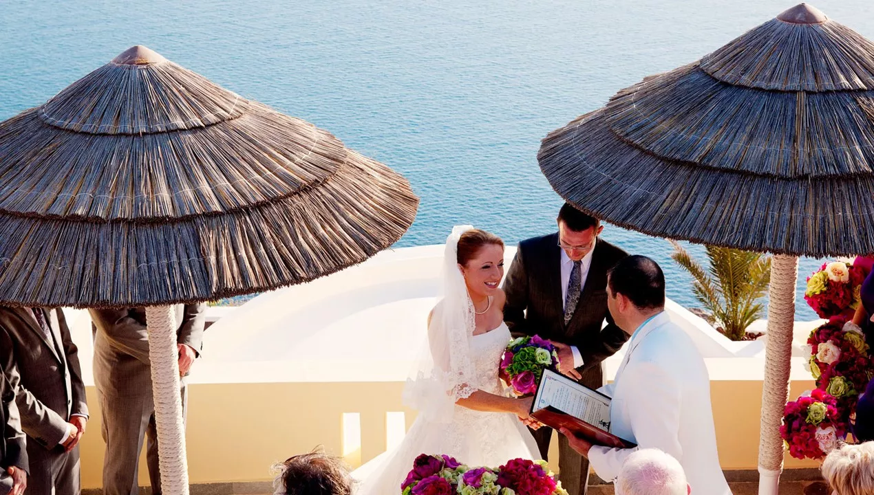 Casamento no The Santorini Princess Luxury Spa