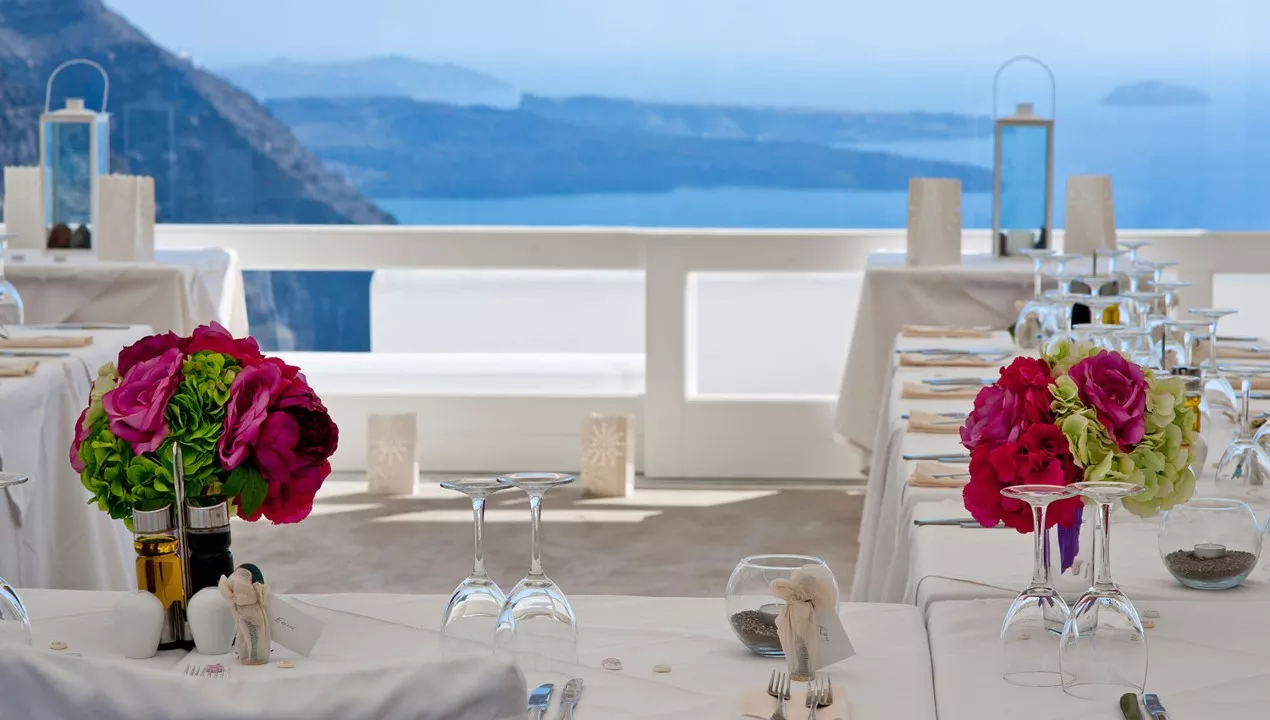 Casamento no The Santorini Princess Luxury Spa