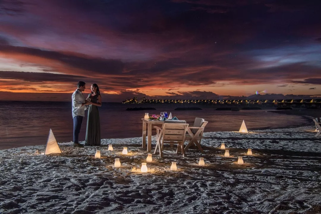 Elopement Wedding no Emerald Maldives Resort & Spa