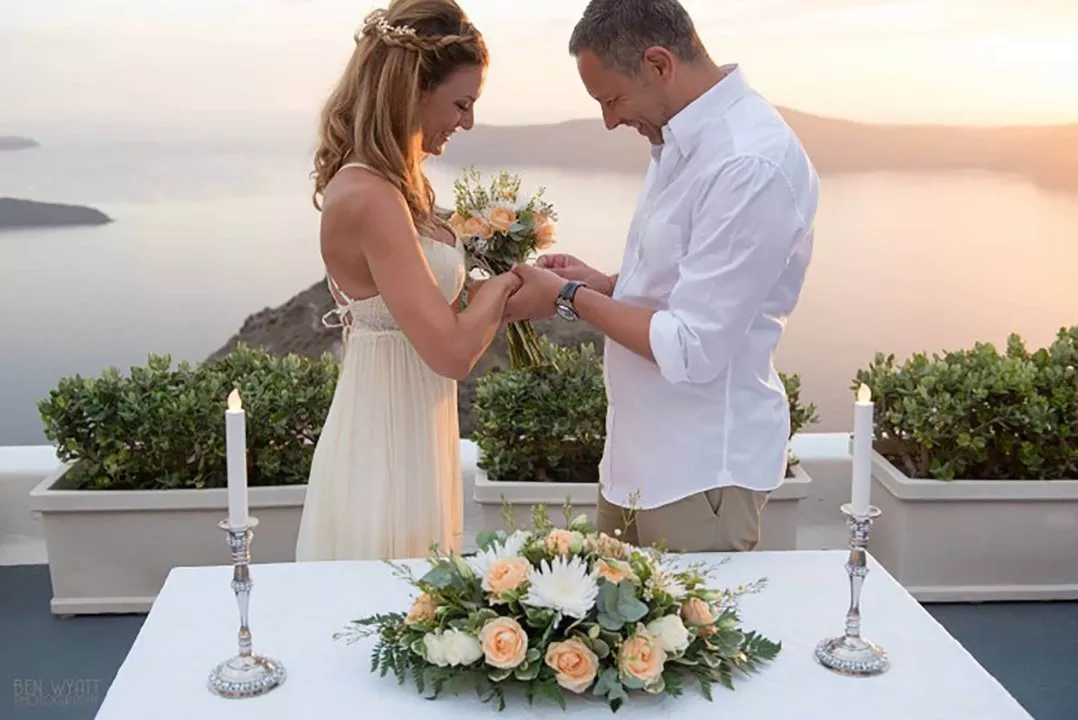 Casamento Astra Suítes Santorini