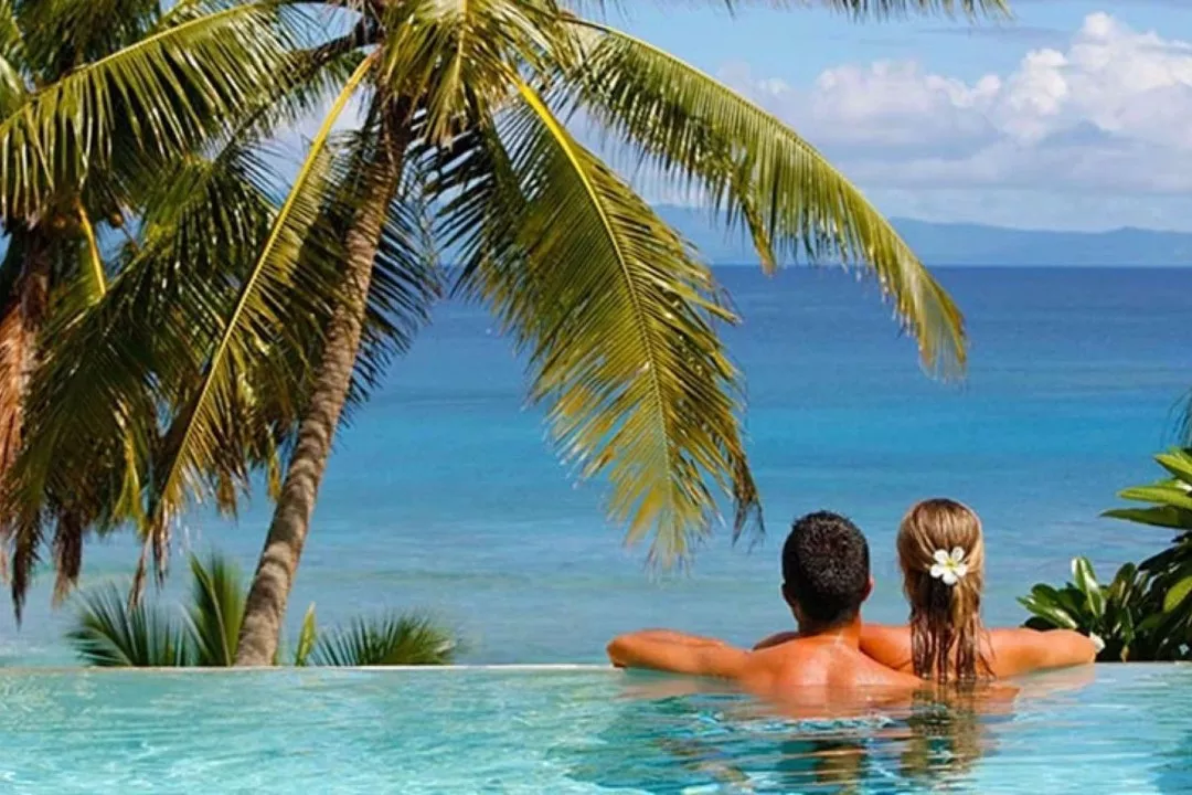 Elopement Wedding no Taveuni Palms Luxury Resort