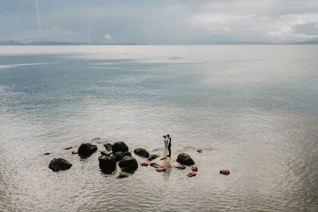 Elopement Wedding no Taveuni Palms Luxury Resort
