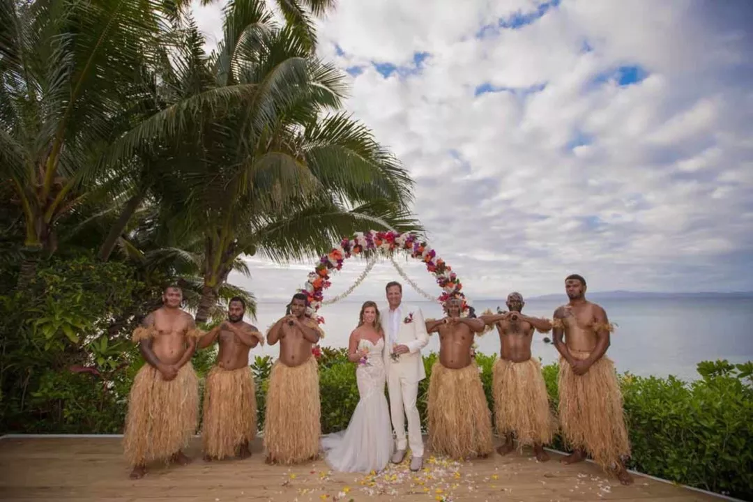 Elopement Wedding no Taveuni Palms Luxury Resort