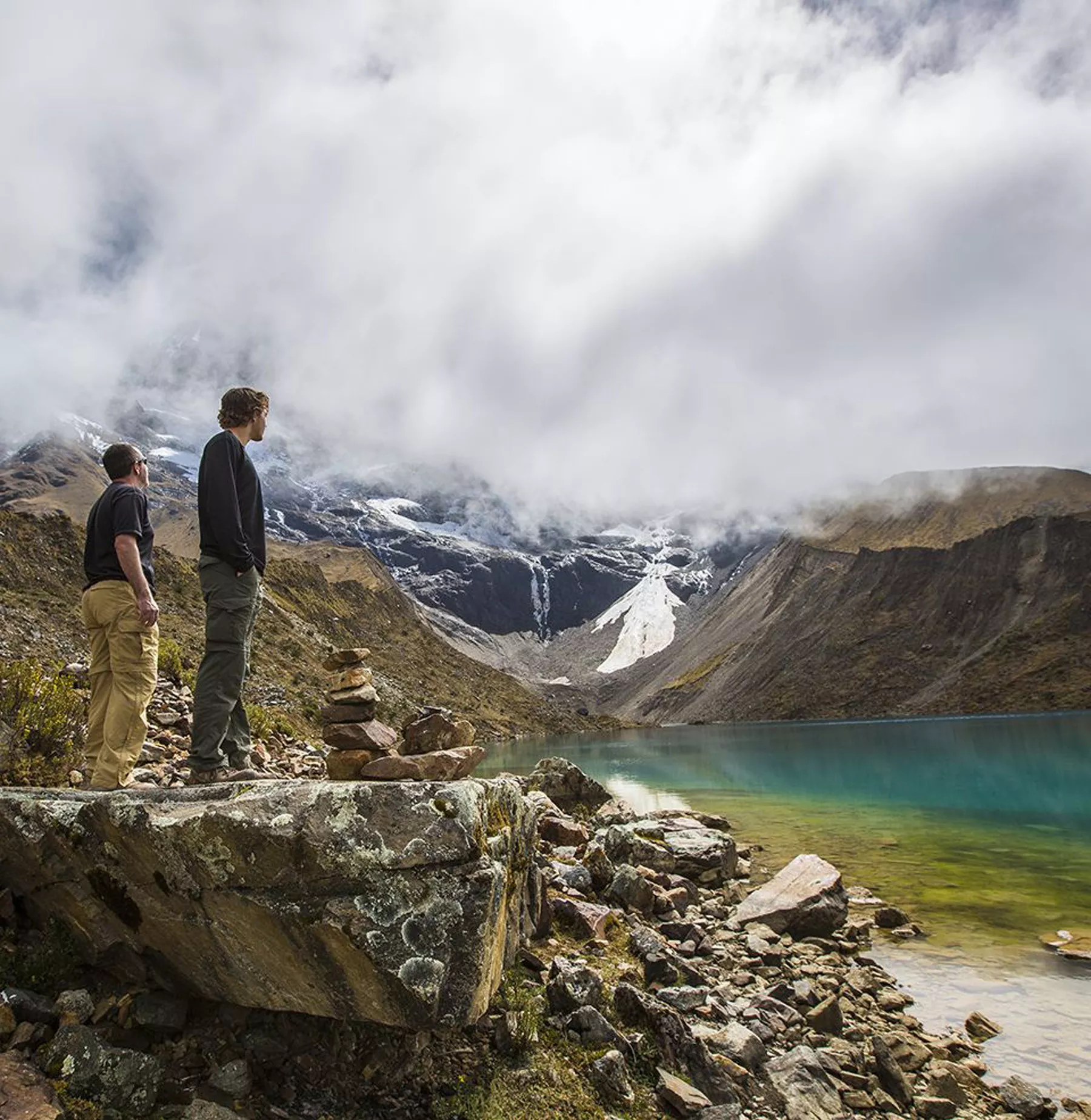 Trilha em Salkatay no Peru 