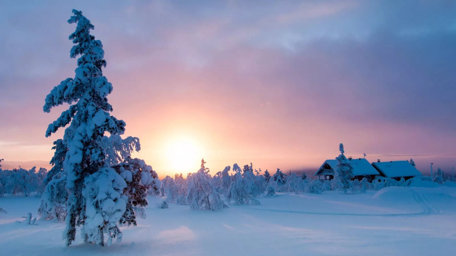 Aurora Boreal na Finlândia 