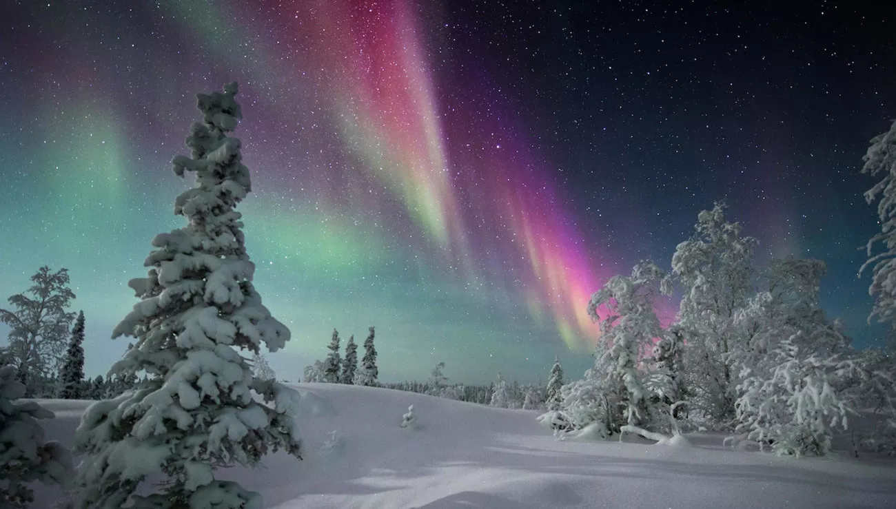 Aurora Boreal no Canadá