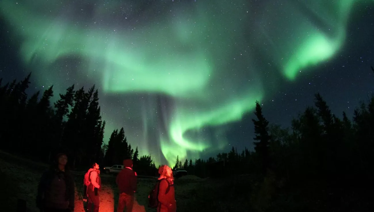 Aurora Boreal no Canadá
