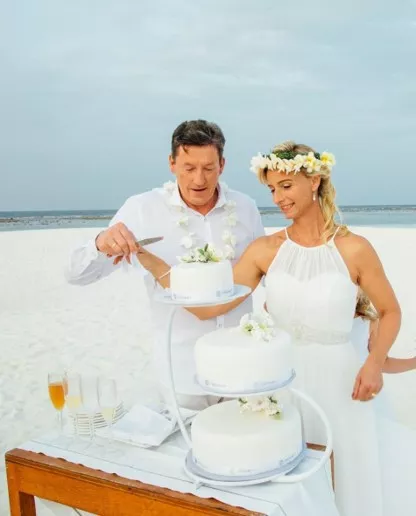 Casamento no Hideaway Beach Resort & Spa Maldives
