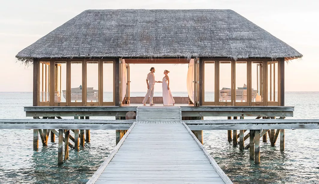 Elopement Wedding no Conrad Maldives Rangali Island