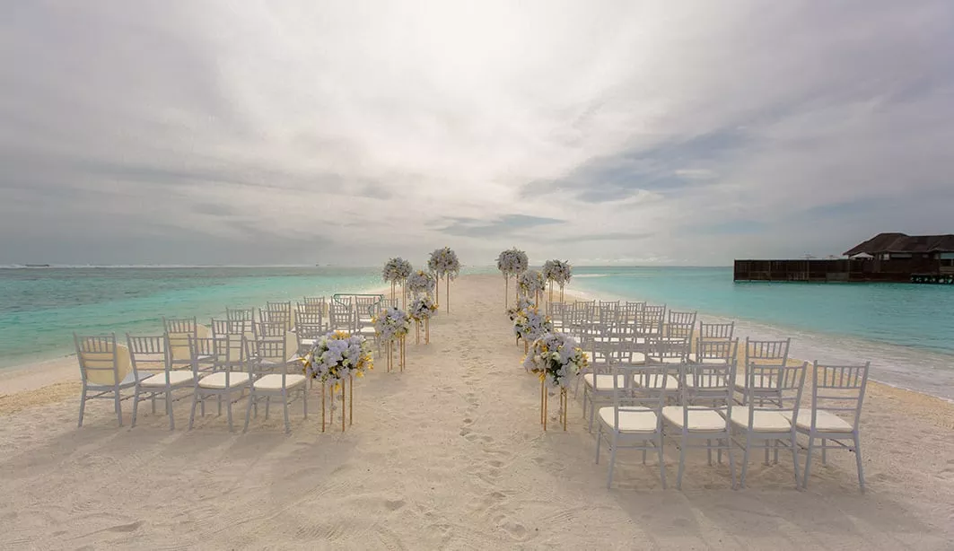 Elopement Wedding no Conrad Maldives Rangali Island