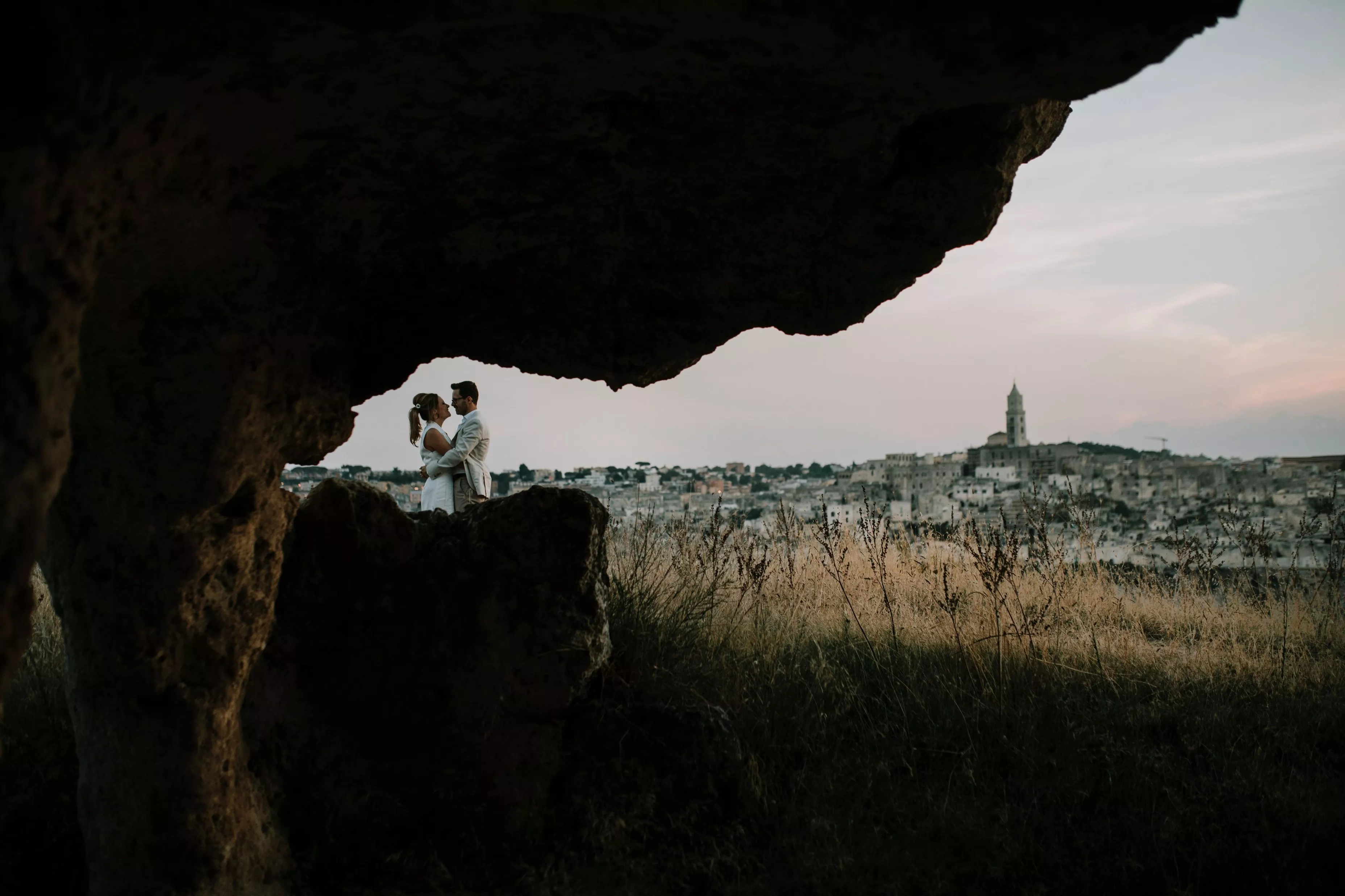 Elopement Wedding no Le Grotte Della Civita em Matera 