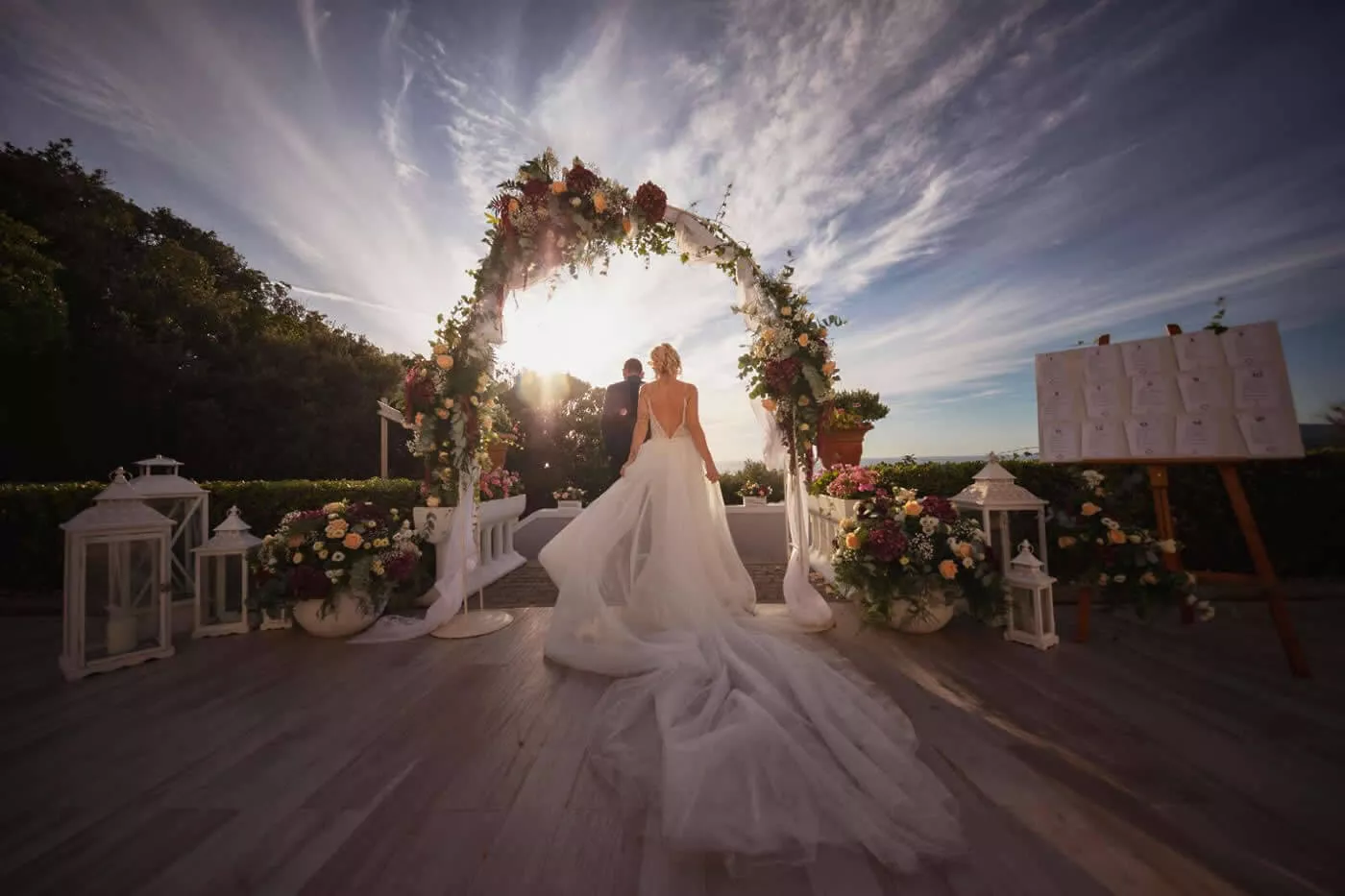 Destination Wedding no Hotel Villa Parisi em Castiglioncello