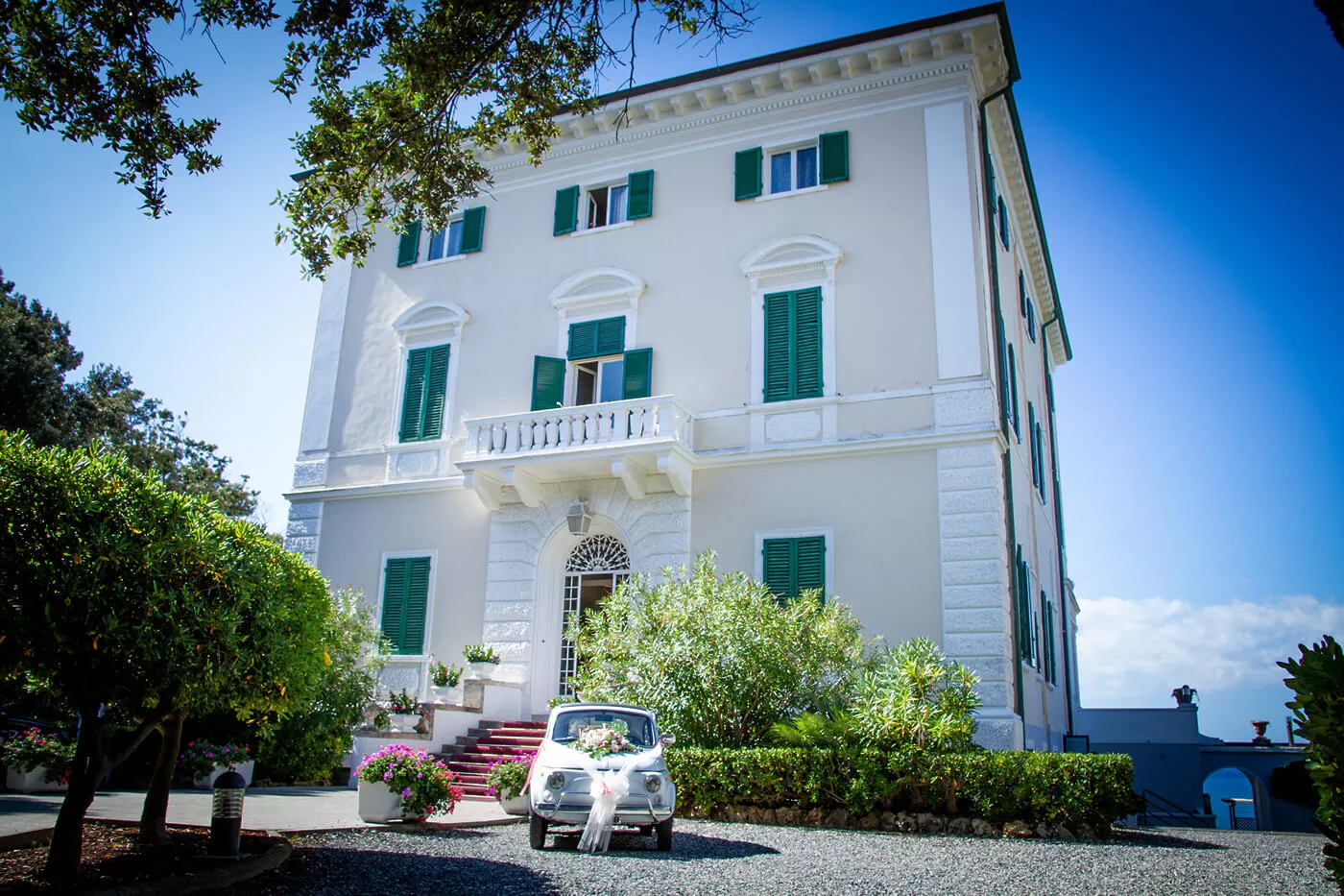 Destination Wedding no Hotel Villa Parisi em Castiglioncello