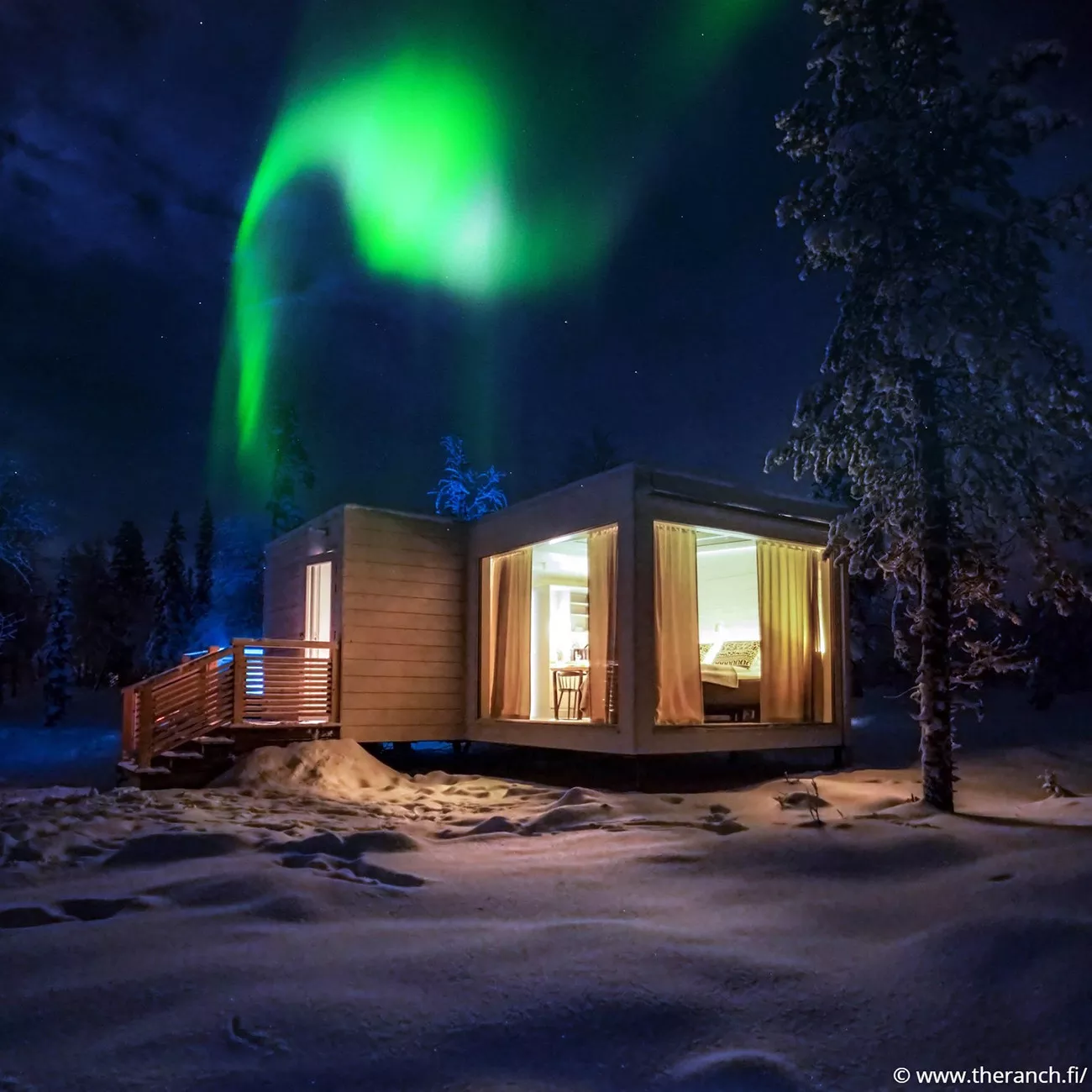 Aurora Boreal e Sabores Árticos Levi Luxury