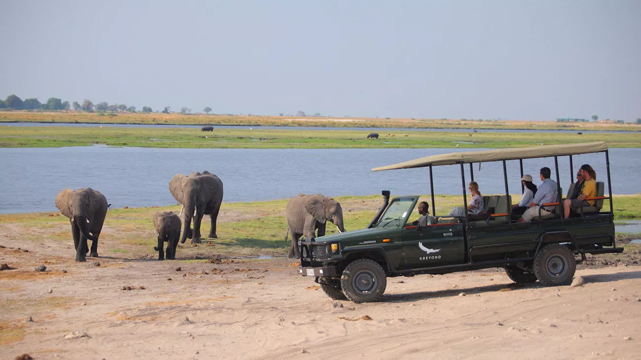 Botswana e Zâmbia os Santuários da África Austral