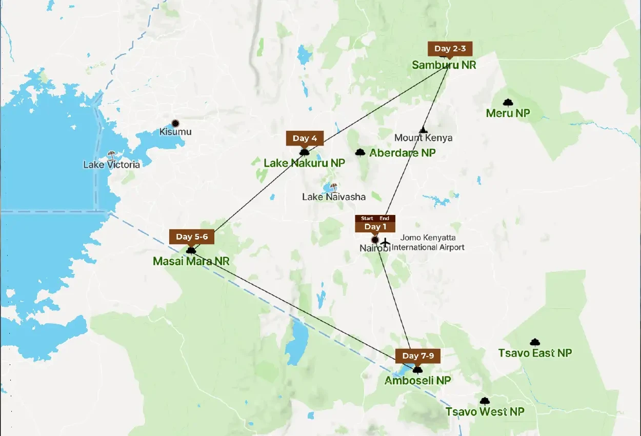 O Melhor do Quênia com Guia Brasileiro