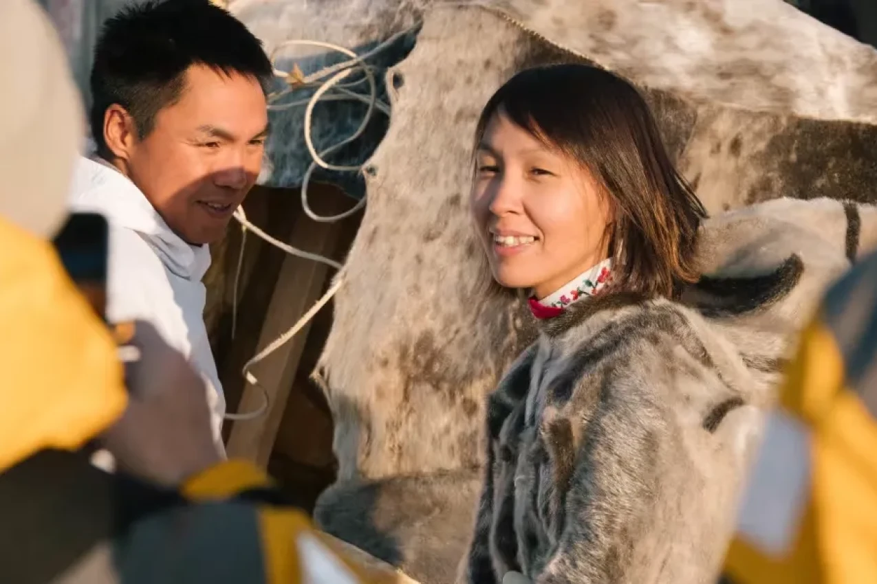 Locals-display-traditional-clothing-at-Qaanaaq