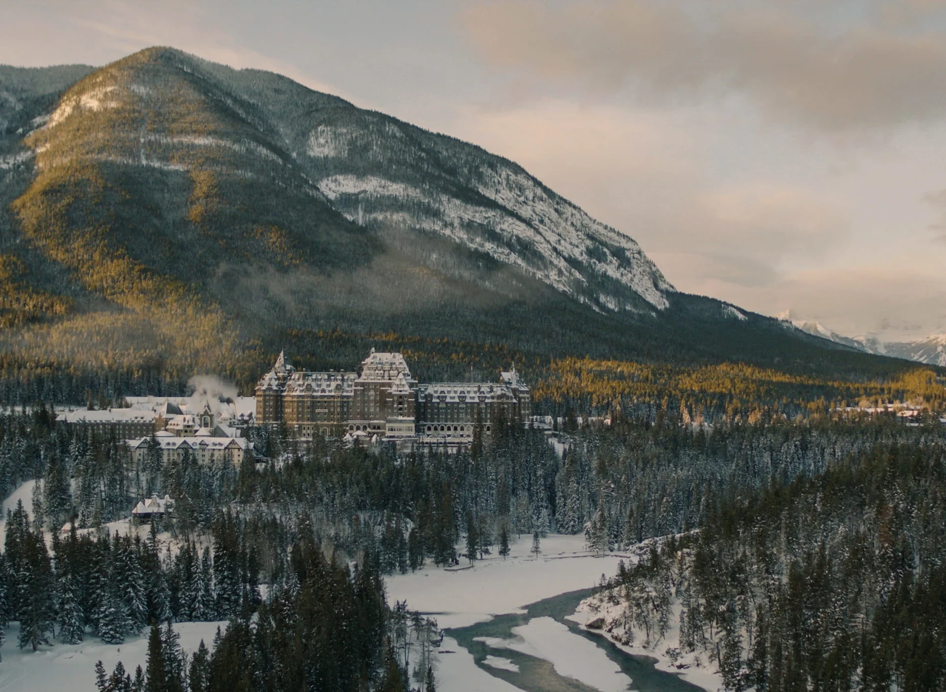 Ano Novo nos Castelos das Montanhas Rochosas