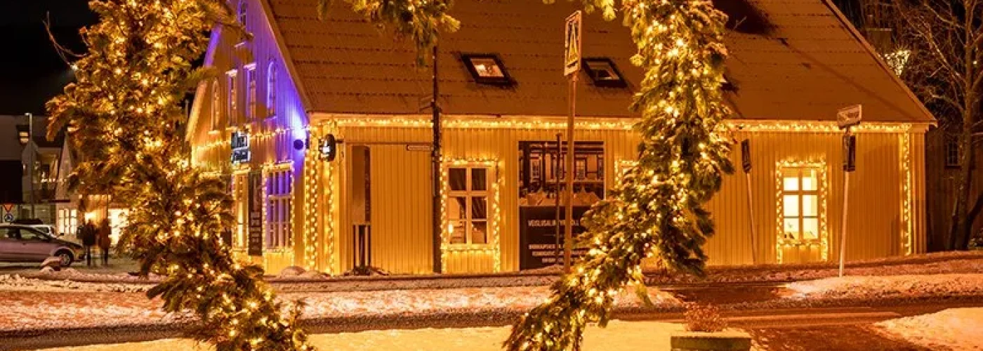 Natal na Islândia com Aurora Boreal