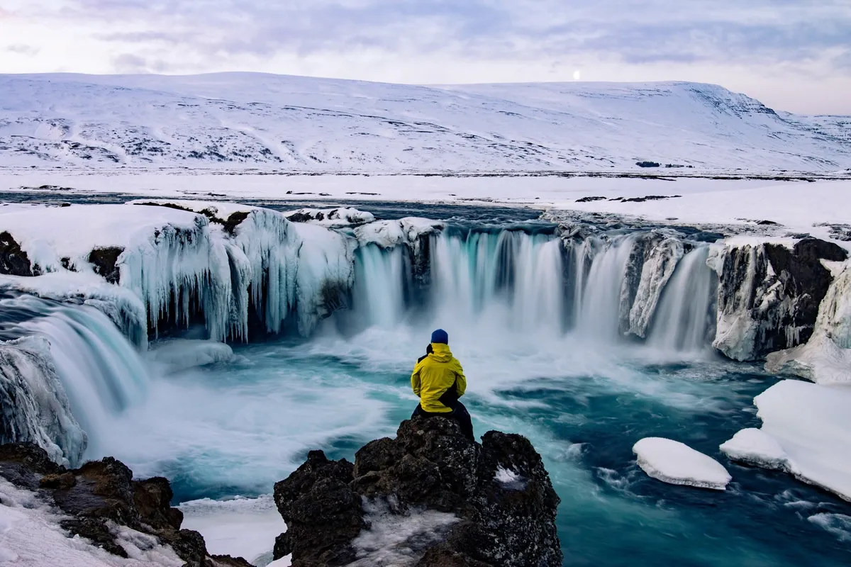Cachoeira de Goðafoss, Islândia