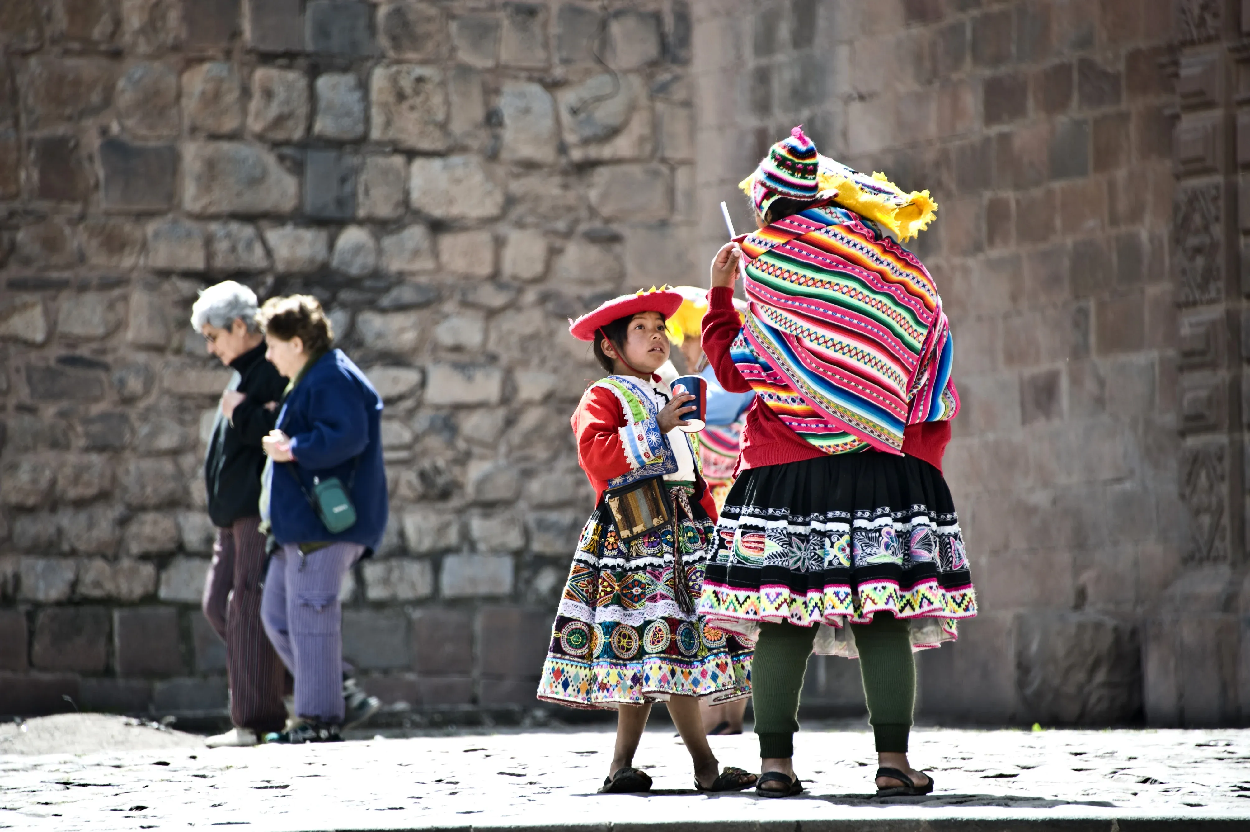 Indigenas Quechua em Cusco