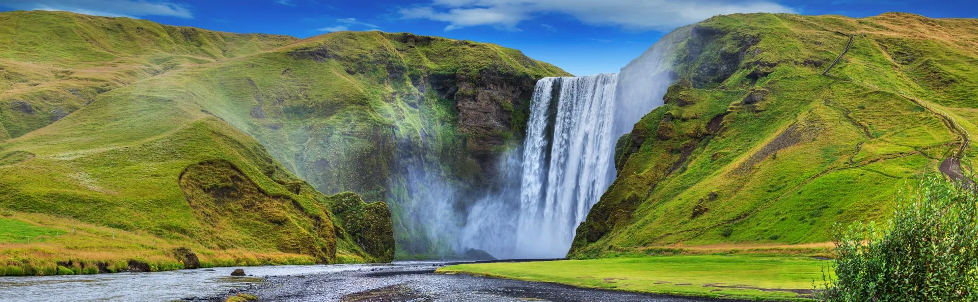 Cachoeira Skógafoss, Islândia