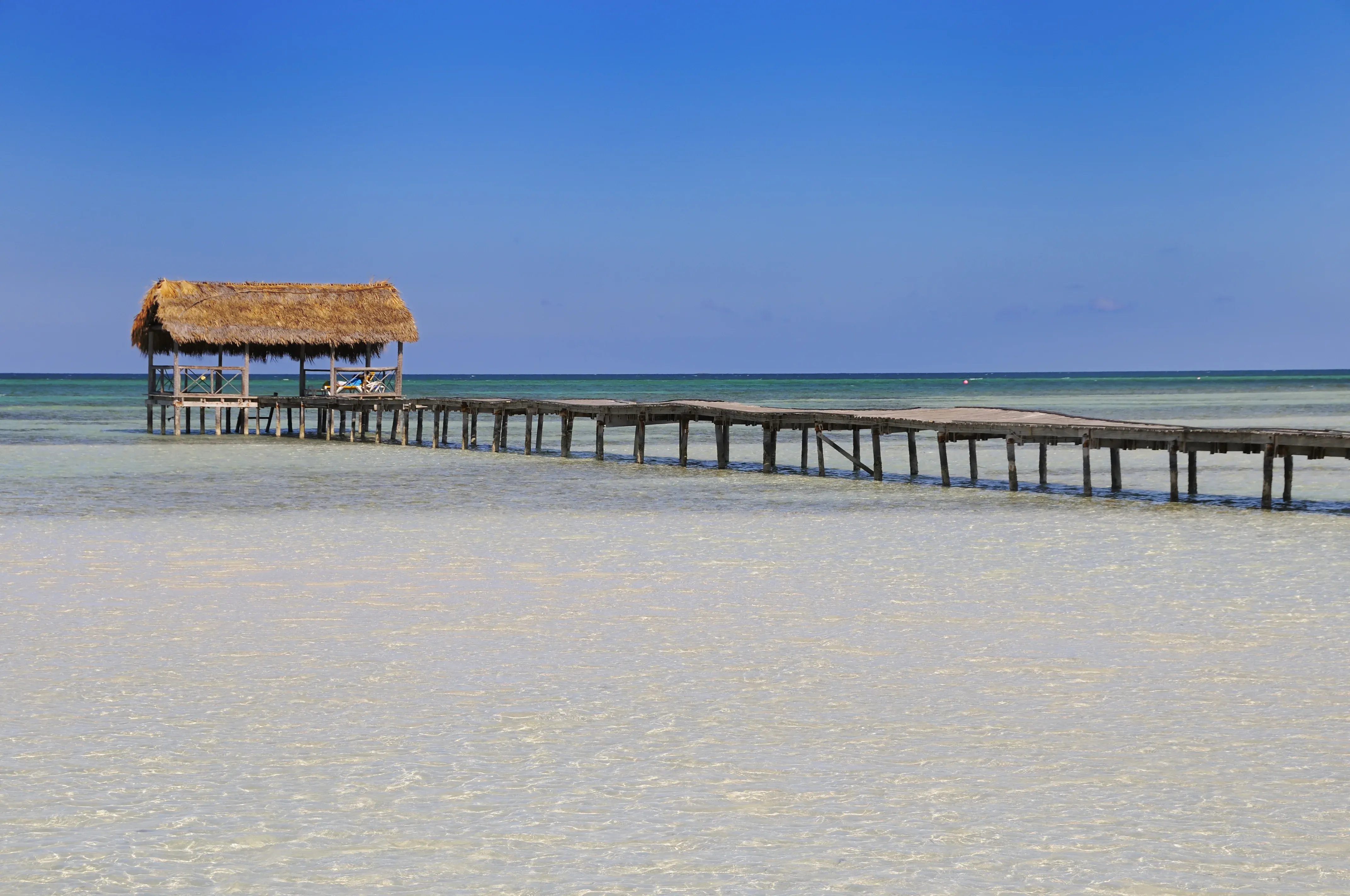 Pier em Cayo Coco, Cuba