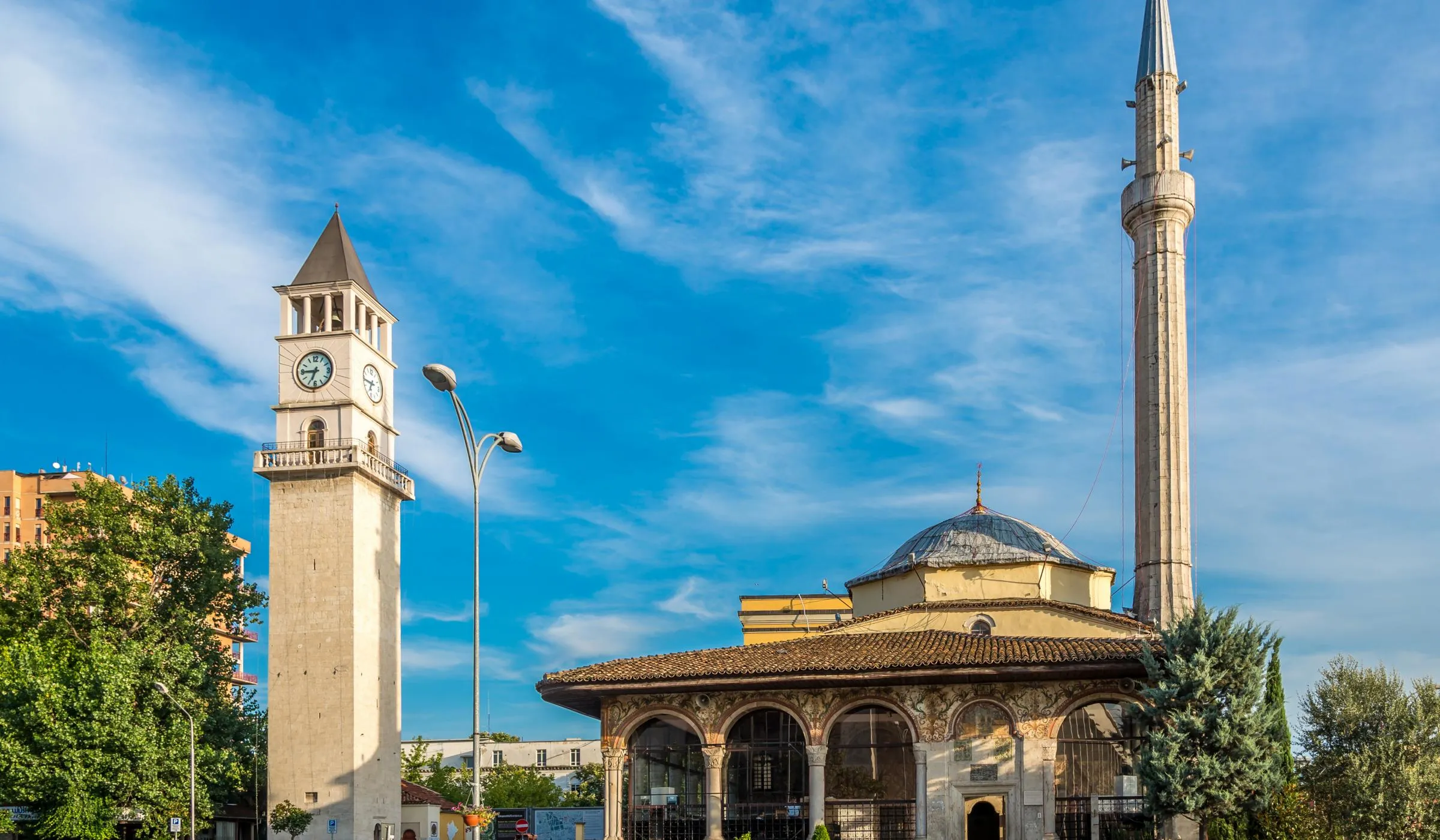 Mesquita Et'hem Bey em Tirana, Albânia