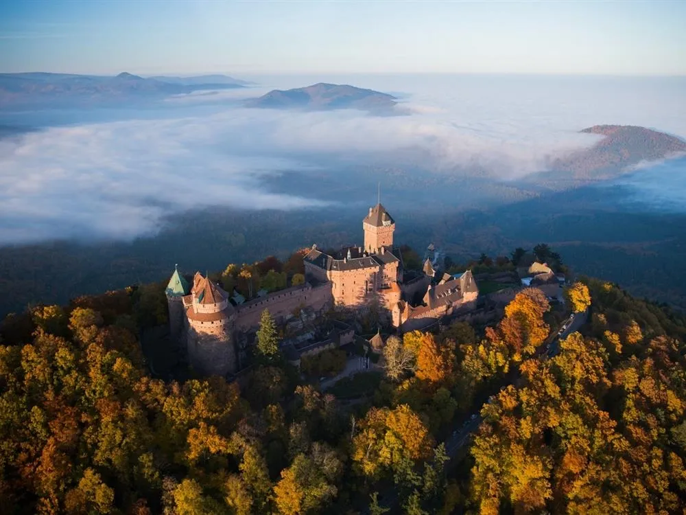 Chateau du Haut Koenigsbourg, Alsacia, França