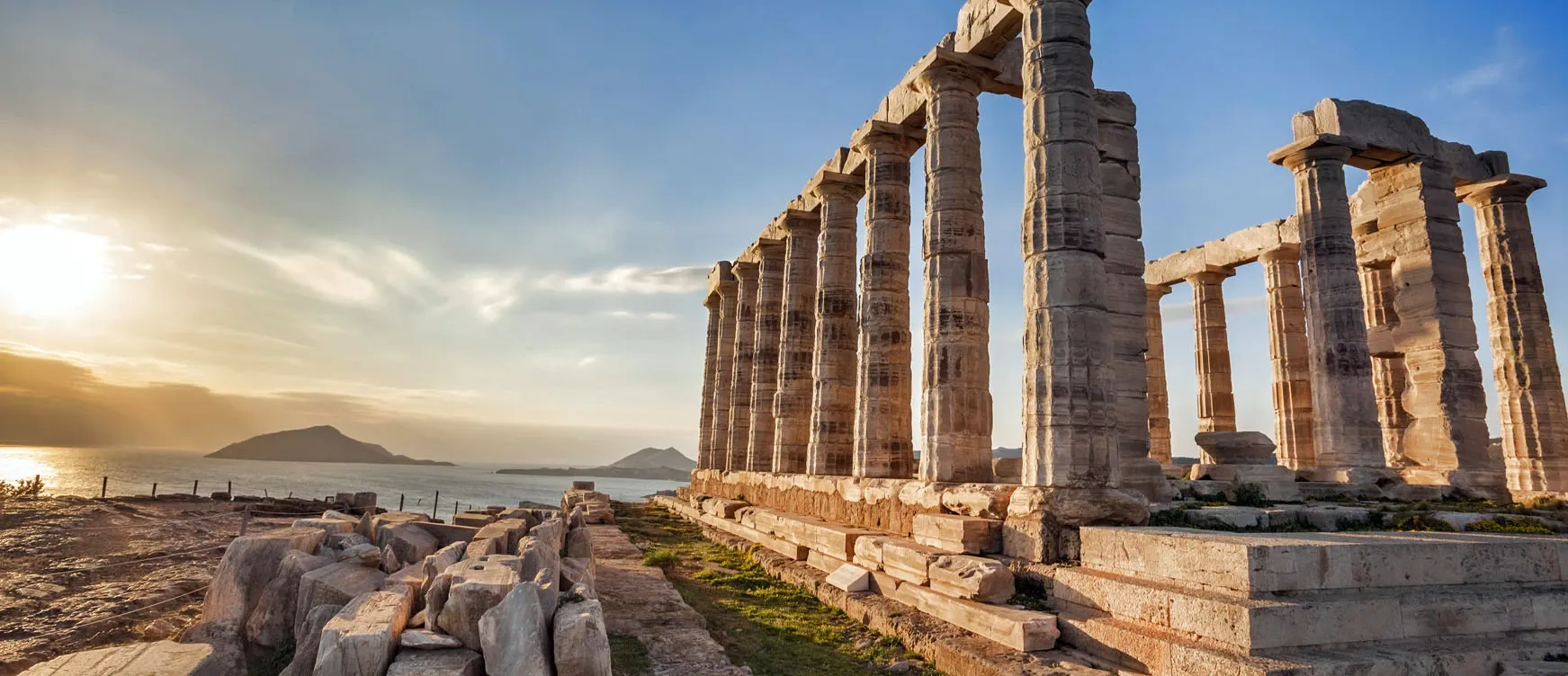 Templo de Poseidon, na Grécia