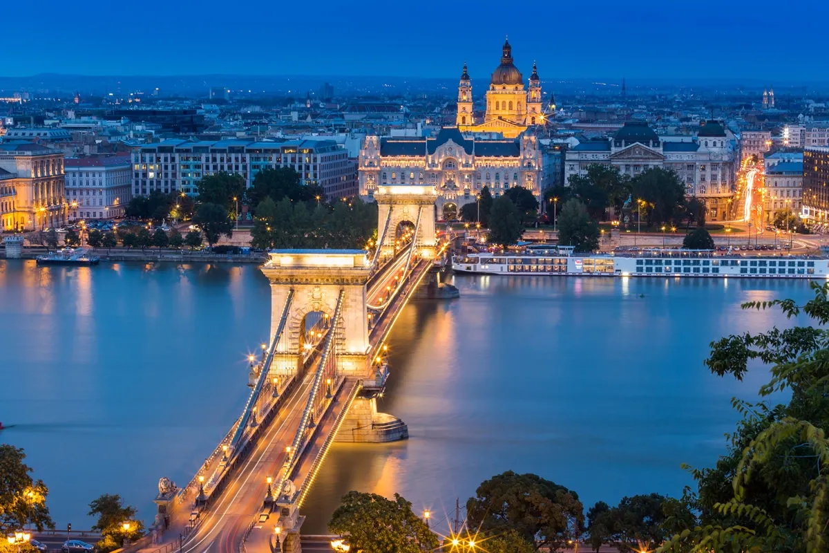 Rio Danúbio a noite, Budapeste