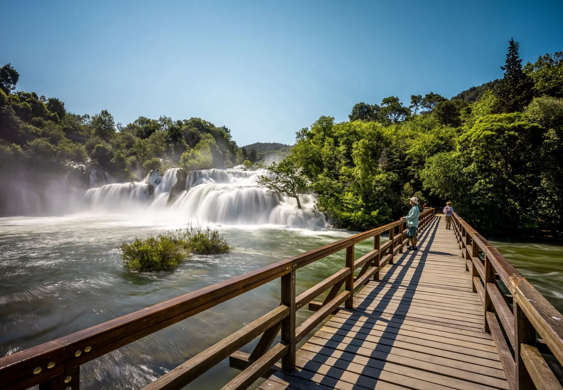 Cachoeiras no Parque Nacional Krka, Croácia
