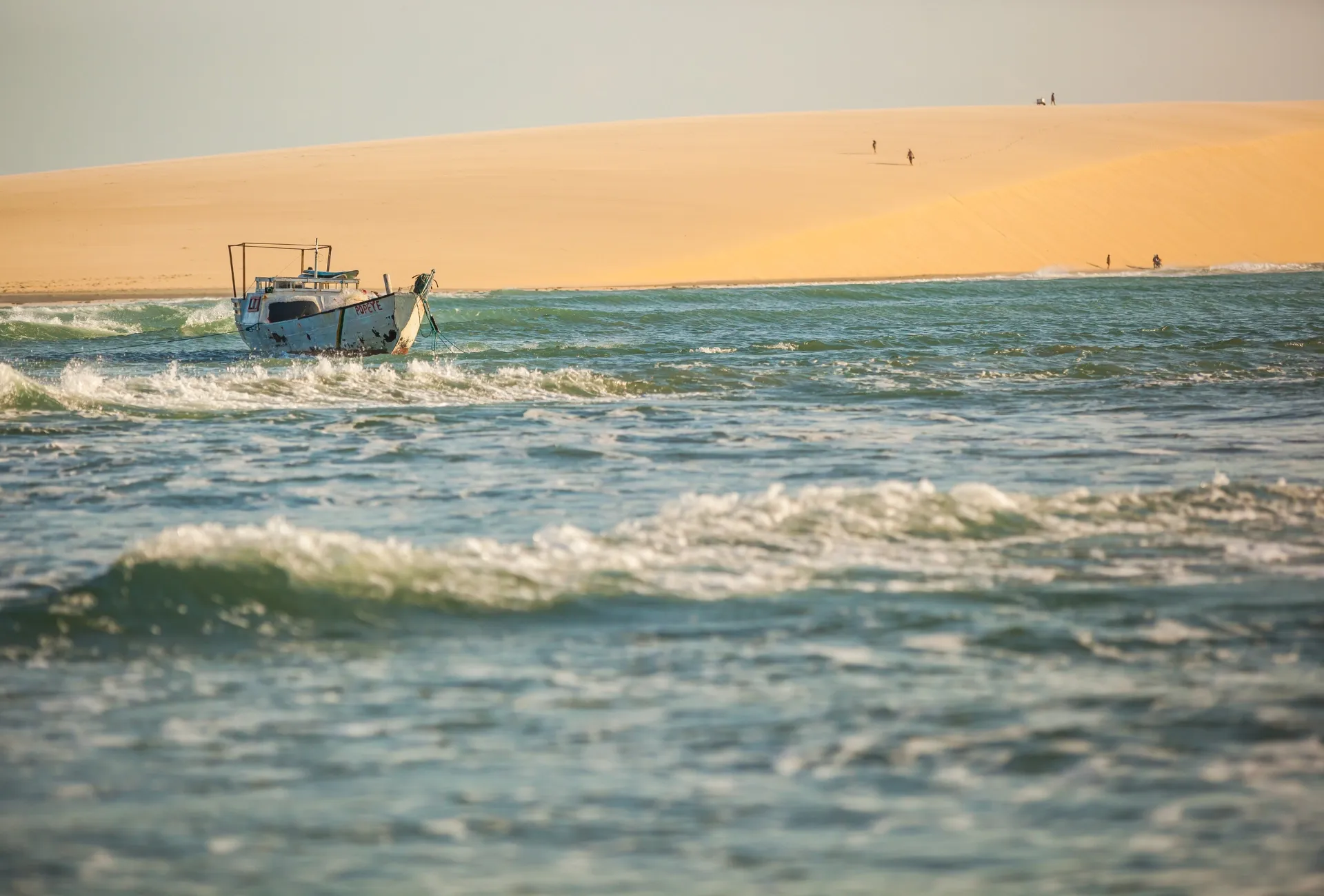 Barco em Jericoacoara, Ceará